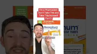 Take This Not This Part 5 🚫 Skip Oscillococcinum for flu and here&rsquo;s what actually works #coldandflu
