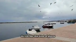 Practice your English a Quiet Walk by the Sea | Beach & City Vibes