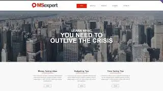 Investment Company Responsive Website Template - 50515