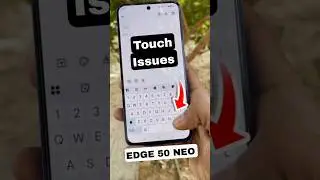 Motorola Edge 50 Neo Touch Issues after New Android updates⚠️ #shorts