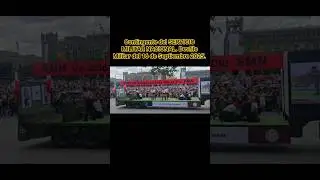 Contingente del SERVICIO MILITAR NACIONAL. Desfile Militar del 16 de Septiembre 2025.