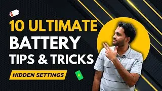 Battery Dying Too Fast? Try These 10 Life-Saving Tips | By Sam Uncle Telugu.