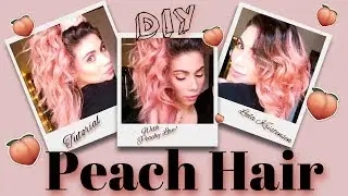 PEACH HAIR EN CASA🍑 [DIY]