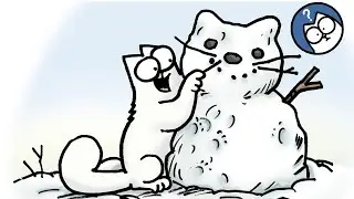 Simon's Cat First Snow Day! ❄️ | Simon's Cat Extra | Snowy Episodes
