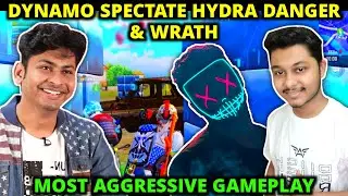 DYNAMO SPECTATE HYDRA DANGER & HYDRA WRATH - DUO VS SQUAD AGGRESSIVE GAMEPLAY - PUBG MOBILE