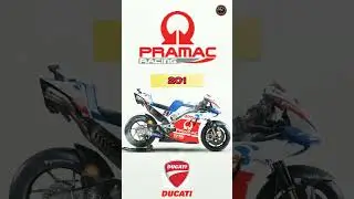 Pramac Racing Team MotoGP 2010-2025 #motogp #pramacracing #ducati #yamaha #jorgemartin #livery