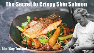HOW TO MAKE CRISPY SKIN SALMON LIKE A CHEF | Chef Guy Turland