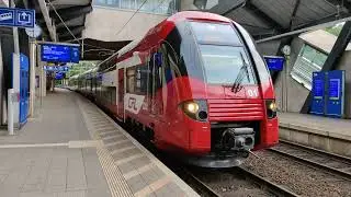 New Livery CFL 2201 departing from Pfaffenthal-Kirchberg