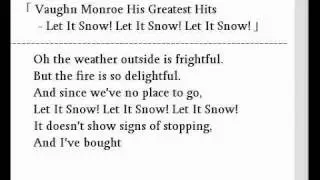 🎵 (Die Hard Version)Vaughn Monroe His Greatest Hits - Let It Snow! Let It Snow! Let It Snow!