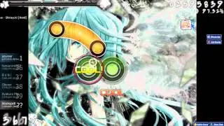 Osu! Usa - Shirayuki [Hard] + DoubleTime + Hidden