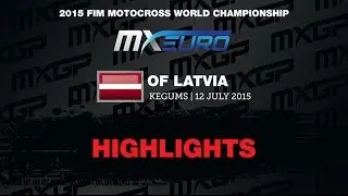 European Championship EMX65 Race 1 Highlights 2015 - motocross