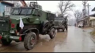 Three Militants killed at Chandgam pulwama this Morning