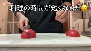 堺包丁切れ味抜群！料理時間が短縮された。