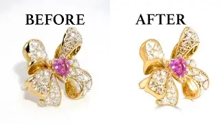 E-commerce Jewelry Retouching | Gold & Diamond Enhancement