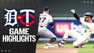 Tigers vs. Twins Game Highlights (8/17/25) | MLB Highlights