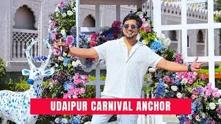 The Royal Wedding In Udaipur Anchoring Mann Sharma | Best Anchor Udaipur Luxury Weddings Emcee