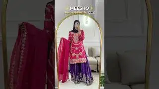 Meesho Sharara Set💕 #meesho #sharara #shararasuit #pantset #shorts