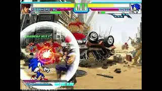 【MUGEN】ケンシロウ VS ソニック・ザ・ヘッジホッグ