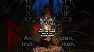 Ansuz Rune Chant | Ancient Viking Invocation of #Wodan #Runes #vikingmusic #norsepagan