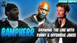 Difference Between FUNNY & OFFENSIVE | BAMPHER | EP.128 SNIPPET #outcheapodcast #podcast #ukpodcast