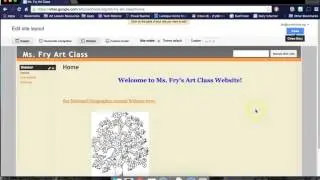 Add Horizontal Navigation Bar - Google Sites Intermediate
