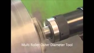 Multi Roller OD Burnishing Tool