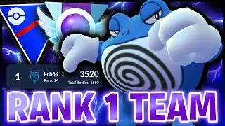 POLIWRATH IS SO BACK! *8 GAME WIN STREAK* WITH A RANK 1 IN THE WORLD TEAM | GO BATTLE LEAGUE