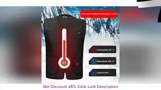 Top New Heating Vest Bicycle Jacket Men Heated Vest Women USB Infrared Electric Waistcoat Thermal C