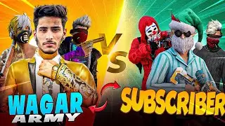 You Tuber Vs Subscriber💀 4 vs 4 custom war 💪4 vs 6 War #freefire #nonstopgaming #fflive