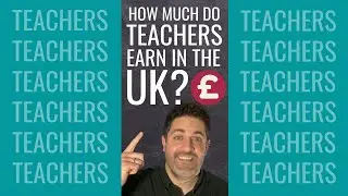 How Much Do Teachers Earn In The UK? [Average Teacher Salaries] #shorts