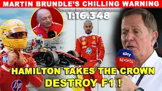 Martin Brundle’s CHILLING WARNING: The Rules That Could Crown Hamilton… & KILL F1| DISASTER'S COMING