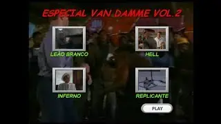 Menu De Dvd 4 Em 1 - Especial Van Damme Vol. 2
