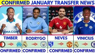 🚨LATEST CONFIRMED TRANSFER NEWS AND RUMOURS TRANSFER NEWS 2026|Rodrygo to city😱Neves to united...🚨