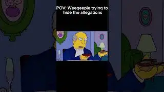Weegeepie trying to hide his allegations