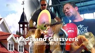Glass Blowing Art at Hadeland Glassverk Norway