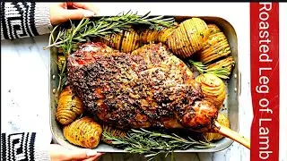Roasted Leg of Lamb / Lamb leg roast in oven, Lamb leg Roast Easy,raan roast, ر۱ن روسٹ, #eidspecial 