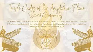 LIVE REPLAY: 🌹 The Cosmic Pulse of the Nile: An Interview with Anouk Sophia 🌹