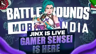 Ajaooo classic and WOW  khele BGMI Stream, Day 22  !! BGMI ROAD TO 500  LIVE WITH JINX