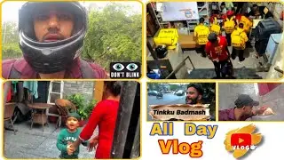 | Real Struggle 🥺 | Blinkit Delivery Job With Rain 🌧️ | Full Day BLINKIT Day 