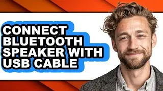 How to Connect Bluetooth Speaker with Usb Cable (easy Method)