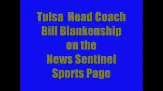 Tulsa coach Bill Blankenship