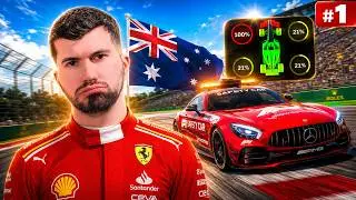 ÇA S’EST PAS PASSÉ COMME PRÉVU… - MGA #1 I F1 25 100% Australie