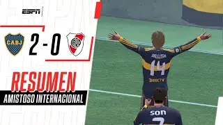 BOCA SUPERÓ AL MILLONARIO Y SE QUEDÓ CON EL SUPERCLÁSICO EN LA BOMBONERA | Boca 2-0 River | RESUMEN