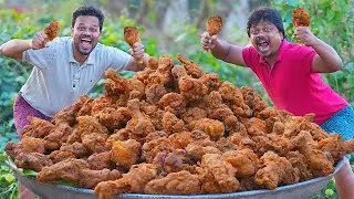 Pepper Fried Chicken | Crispy & Juicy Pepper Fried Chicken | Yummy Fried Chicken | Grandpa Kitchen