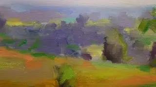 Plein Air painting - creating landscape colour studies