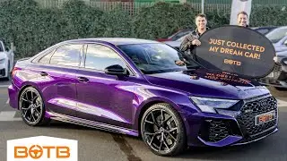 ‘I’m Lost For Words!” David Collects His Audi RS3 Saloon Vorsprung