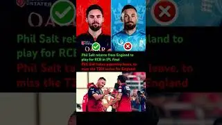 Phil Salt Escaped T20I Series #shorts #shortvideo #ytshorts #trending #viralvideo #trendingshorts