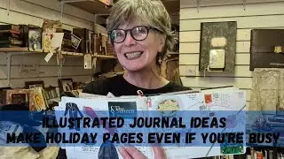 Make Illustrated Journal Pages Even If You're Busy With the Holidays