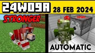More Automation, BUFF Dog Armor! | 1.21 Minecraft snapshot review