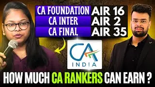 CA Rankers Earnings, Interviews & Success Path | CA Muskan Jindal in the house